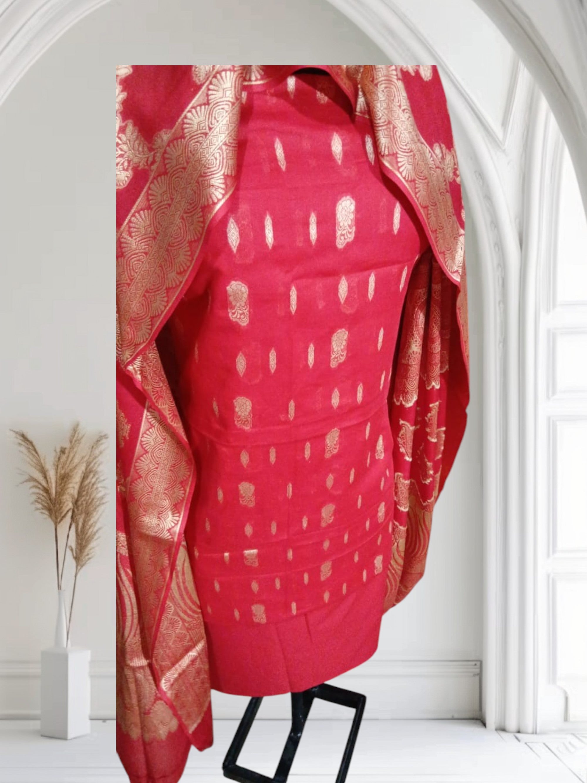 🌸 Limelight Jacquard Lawn – 3 Piece Suit 🌸