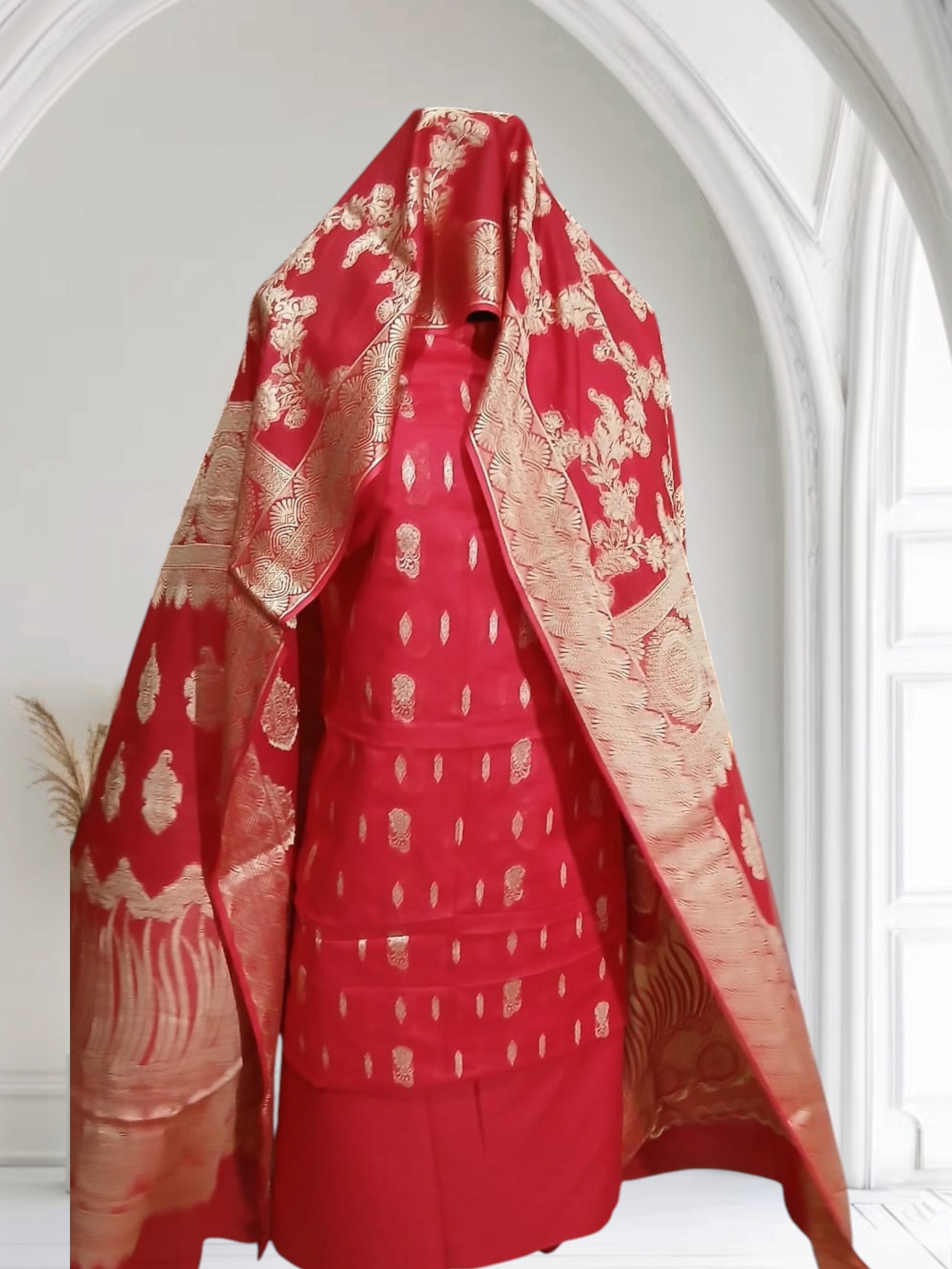 🌸 Limelight Jacquard Lawn – 3 Piece Suit 🌸