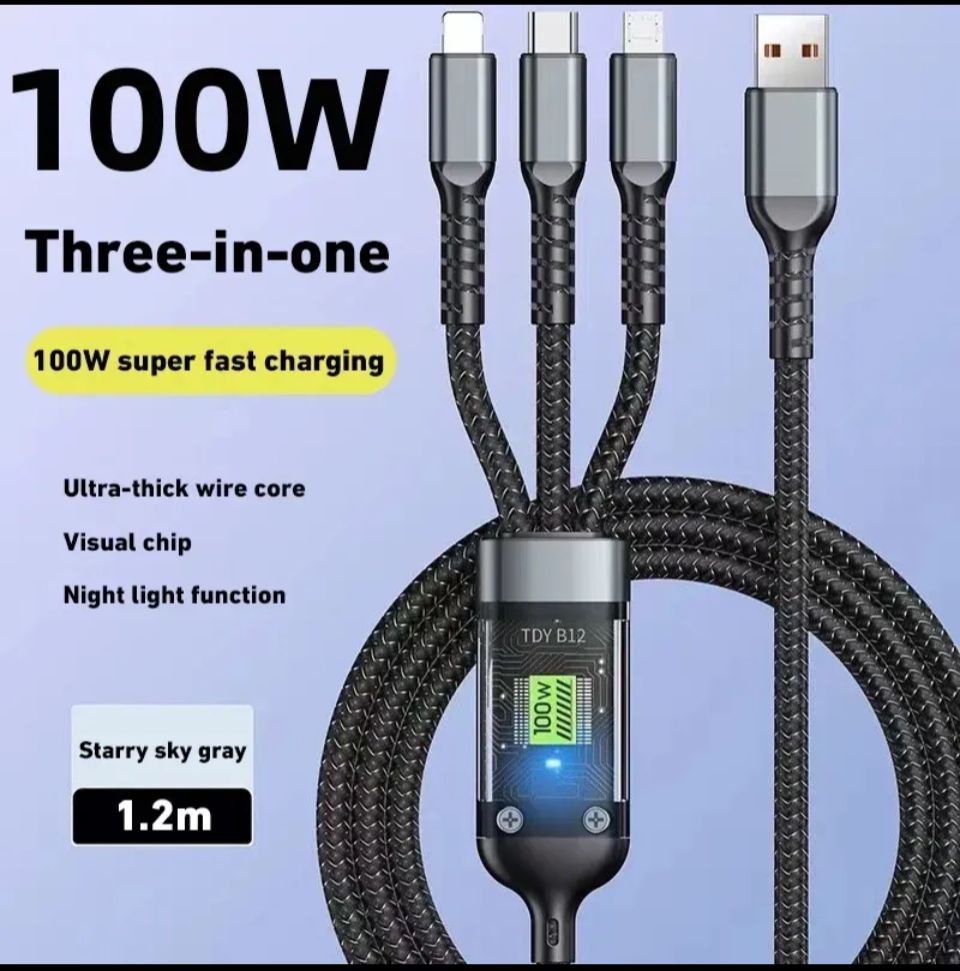 100W Fast Charging Cable