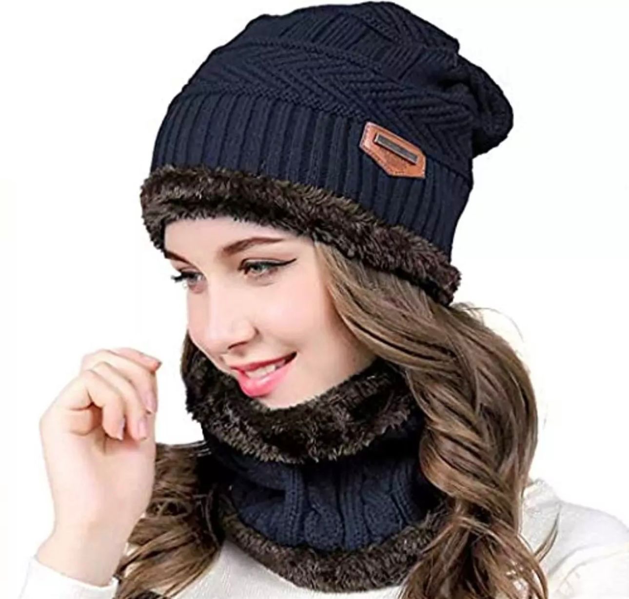 wool cap, neck wormer
