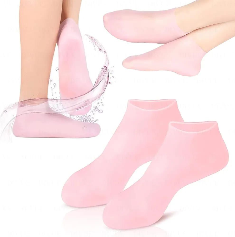 Silicone Socks for Women | Moisturizing Soft Gel Foot Socks