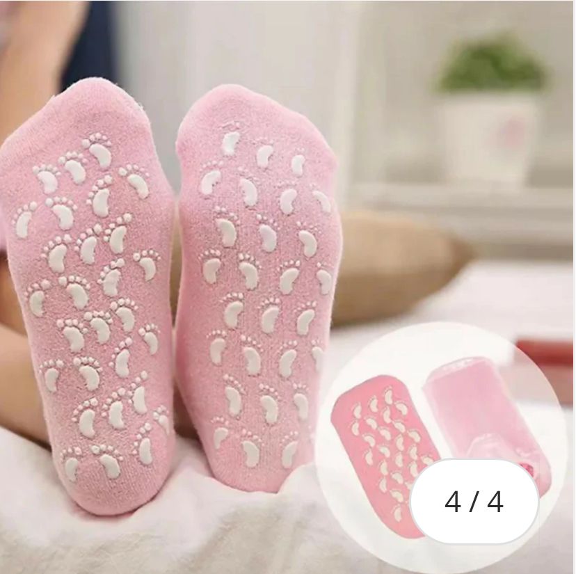 Moisturizing Spa Gel Socks with Box Packing | Soft Foot Care Socks